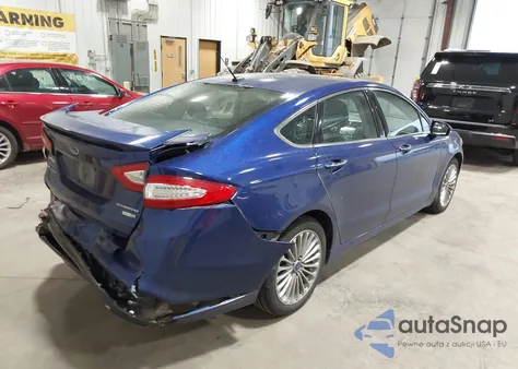 2015 Ford Fusion Titanium из США, поврежденный, VIN 3FA6P0D99FR128055